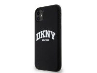 DKNY Liquid Silicone White Printed Logo MagSafe Case for iPhone 11/Xr - Black DKNY Liquid Silicone White Printed Logo MagSafe Case for iPhone 11/Xr - Black