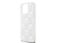 Capa DKNY Liquid Glitter Multilogo para iPhone 15 Pro Max - branca Capa DKNY Liquid Glitter Multilogo para iPhone 15 Pro Max - branca