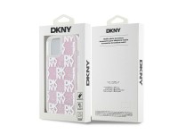Funda DKNY Liquid Glitter Multilogo para iPhone 15 / 14 / 13 - rosa Funda DKNY Liquid Glitter Multilogo para iPhone 15 / 14 / 13 - rosa