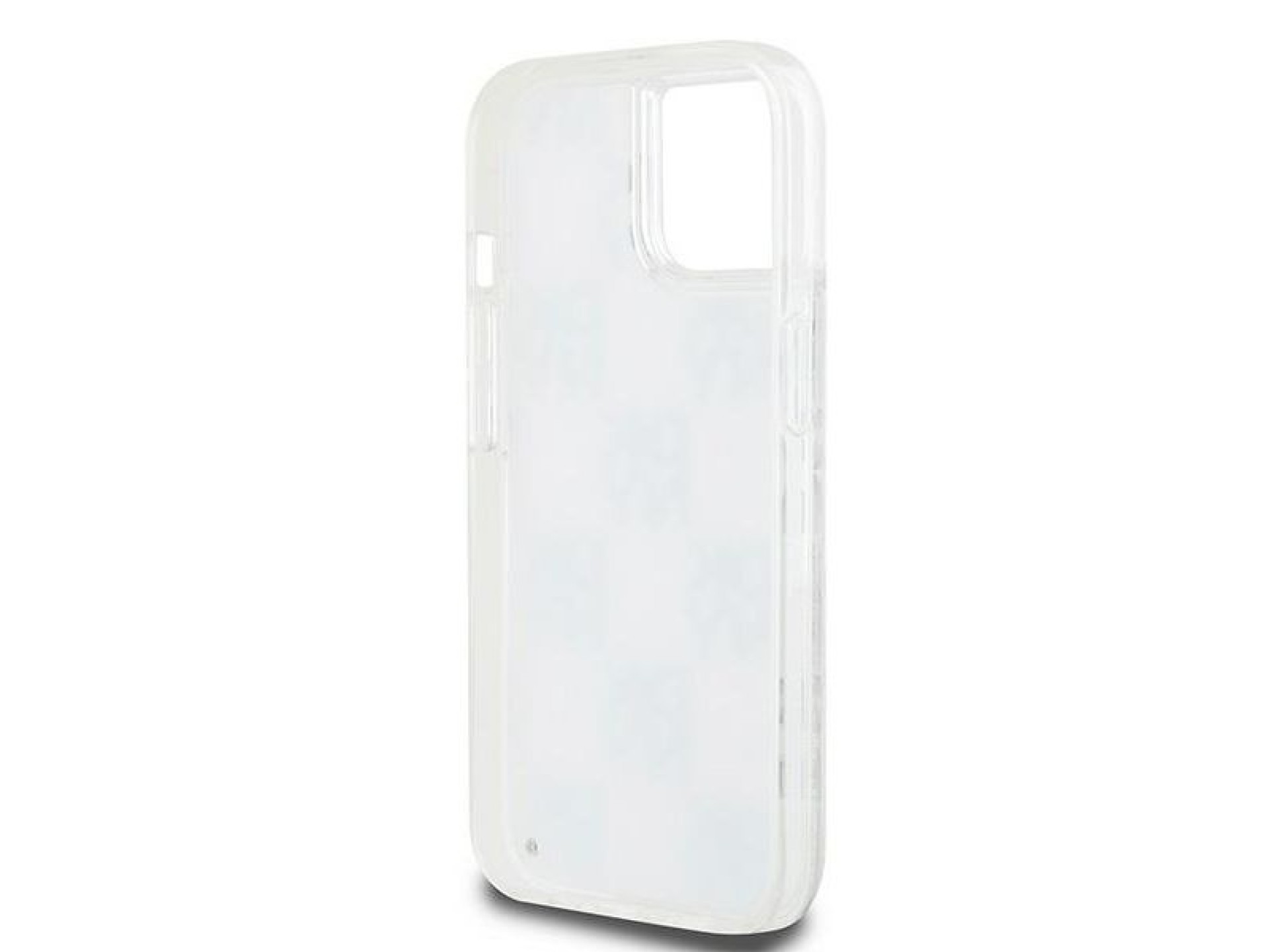 DKNY Liquid Glitter Multilogo case for iPhone 15 / 14 / 13 - white