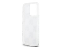 Capa DKNY Liquid Glitter Multilogo para iPhone 15 Pro - branca Capa DKNY Liquid Glitter Multilogo para iPhone 15 Pro - branca