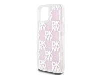 Funda DKNY Liquid Glitter Multilogo para iPhone 15 / 14 / 13 - rosa Funda DKNY Liquid Glitter Multilogo para iPhone 15 / 14 / 13 - rosa