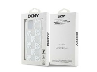 DKNY Liquid Glitter Multilogo case for iPhone 15 / 14 / 13 - white DKNY Liquid Glitter Multilogo case for iPhone 15 / 14 / 13 - white