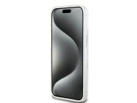DKNY Liquid Glitter Multilogo case for iPhone 15 / 14 / 13 - white DKNY Liquid Glitter Multilogo case for iPhone 15 / 14 / 13 - white