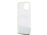 Funda DKNY Liquid Glitter con logo grande para iPhone 15 / 14 / 13 - blanca Funda DKNY Liquid Glitter con logo grande para iPhone 15 / 14 / 13 - blanca