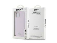 DKNY Liquid Silicone Small Metal Logo MagSafe Case for iPhone 14/15/13 - Pink DKNY Liquid Silicone Small Metal Logo MagSafe Case for iPhone 14/15/13 - Pink
