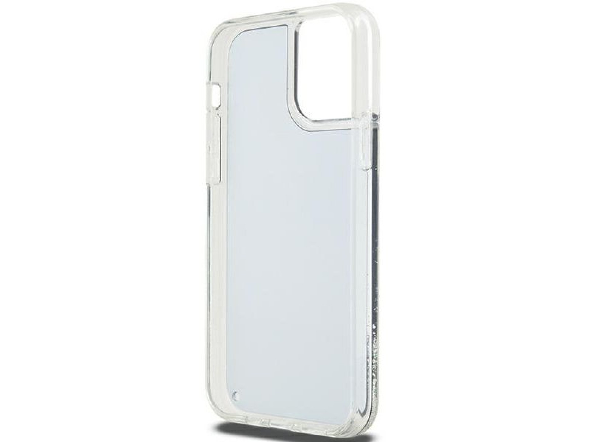 Capa DKNY Liquid Glitter Big Logo para iPhone 12 Pro/12 - Preta
