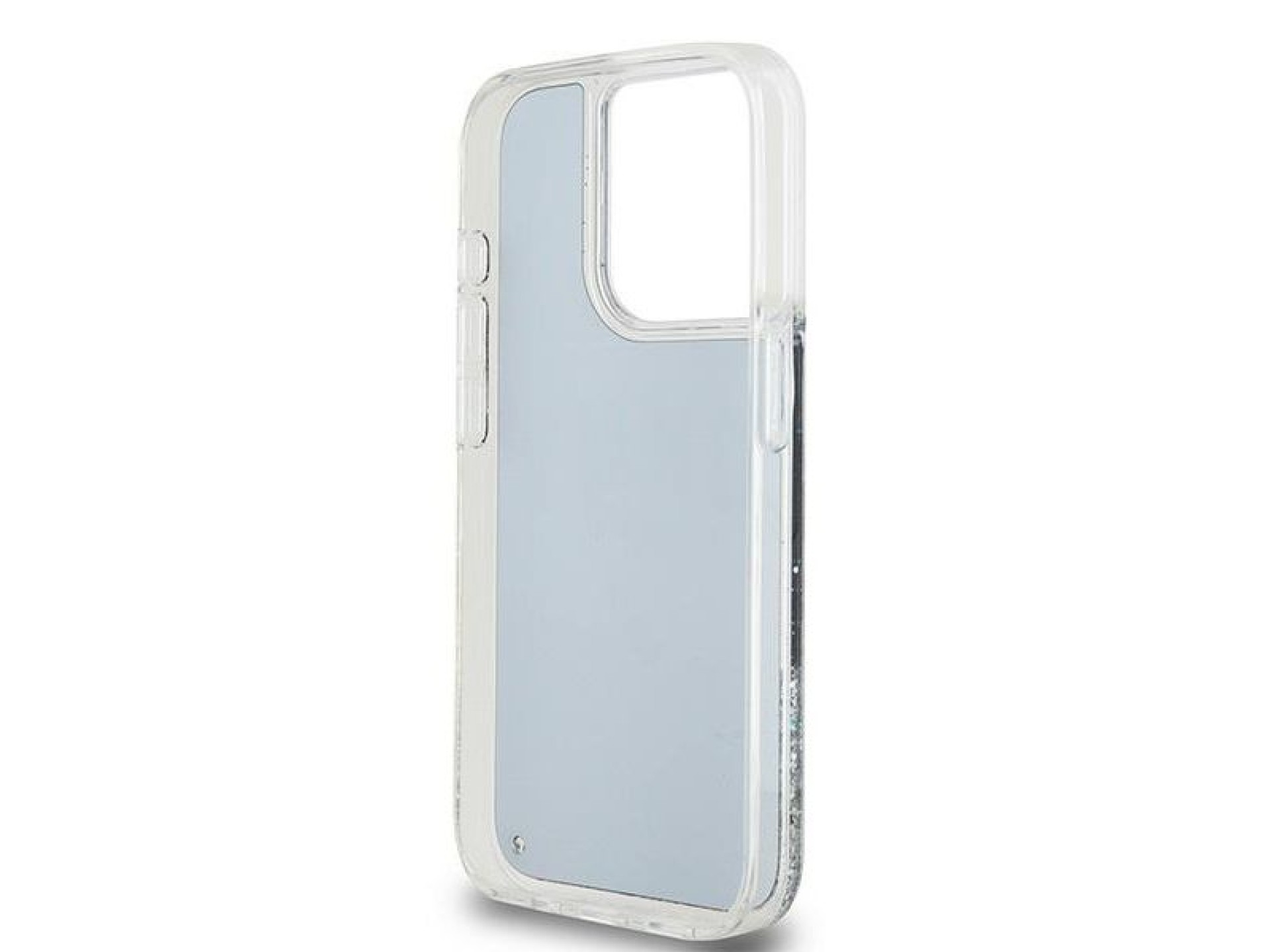 Capa DKNY Liquid Glitter Big Logo para iPhone 13 Pro / 13 - Preta