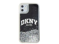 DKNY Liquid Glitter Big Logo case for iPhone 11 / Xr - black DKNY Liquid Glitter Big Logo case for iPhone 11 / Xr - black