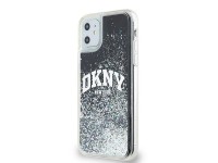 DKNY Liquid Glitter Big Logo case for iPhone 11 / Xr - black DKNY Liquid Glitter Big Logo case for iPhone 11 / Xr - black