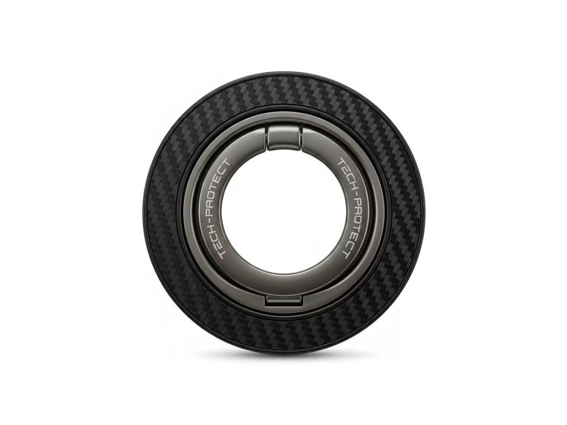 Anel magnético Tech-Protect MMR800 para celular - Preto