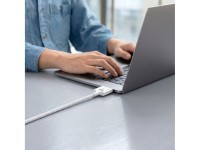 Cable Tech-Protect MMC01 Ultraboost USB-C / USB-C MagSafe 3 de 140 W y 200 cm para MacBook - Blanco Cable Tech-Protect MMC01 Ultraboost USB-C / USB-C MagSafe 3 de 140 W y 200 cm para MacBook - Blanco