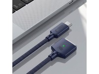 Tech-Protect MMC01 Ultraboost USB-C / USB-C MagSafe 3 140W 200cm Cable for MacBook - Navy Blue