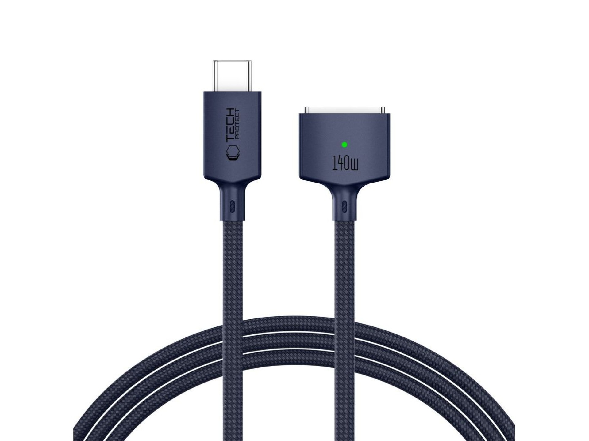 Cable Tech-Protect MMC01 Ultraboost USB-C / USB-C MagSafe 3 de 140 W y 200 cm para MacBook - Azul ma