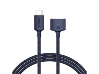 Cabo Tech-Protect MMC01 Ultraboost USB-C / USB-C MagSafe 3 140W 200cm para MacBook - Azul Marinho