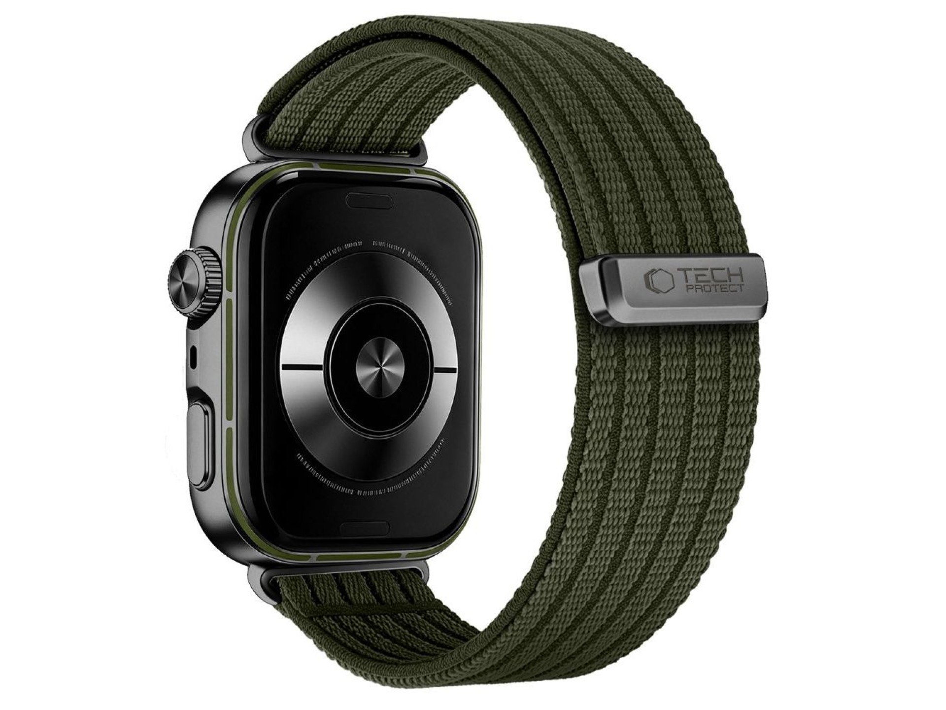 Correa de nailon Tech-Protect para Huawei Watch Fit 3 / 4 / 4 Pro / 5 / 5 Pro - Verde