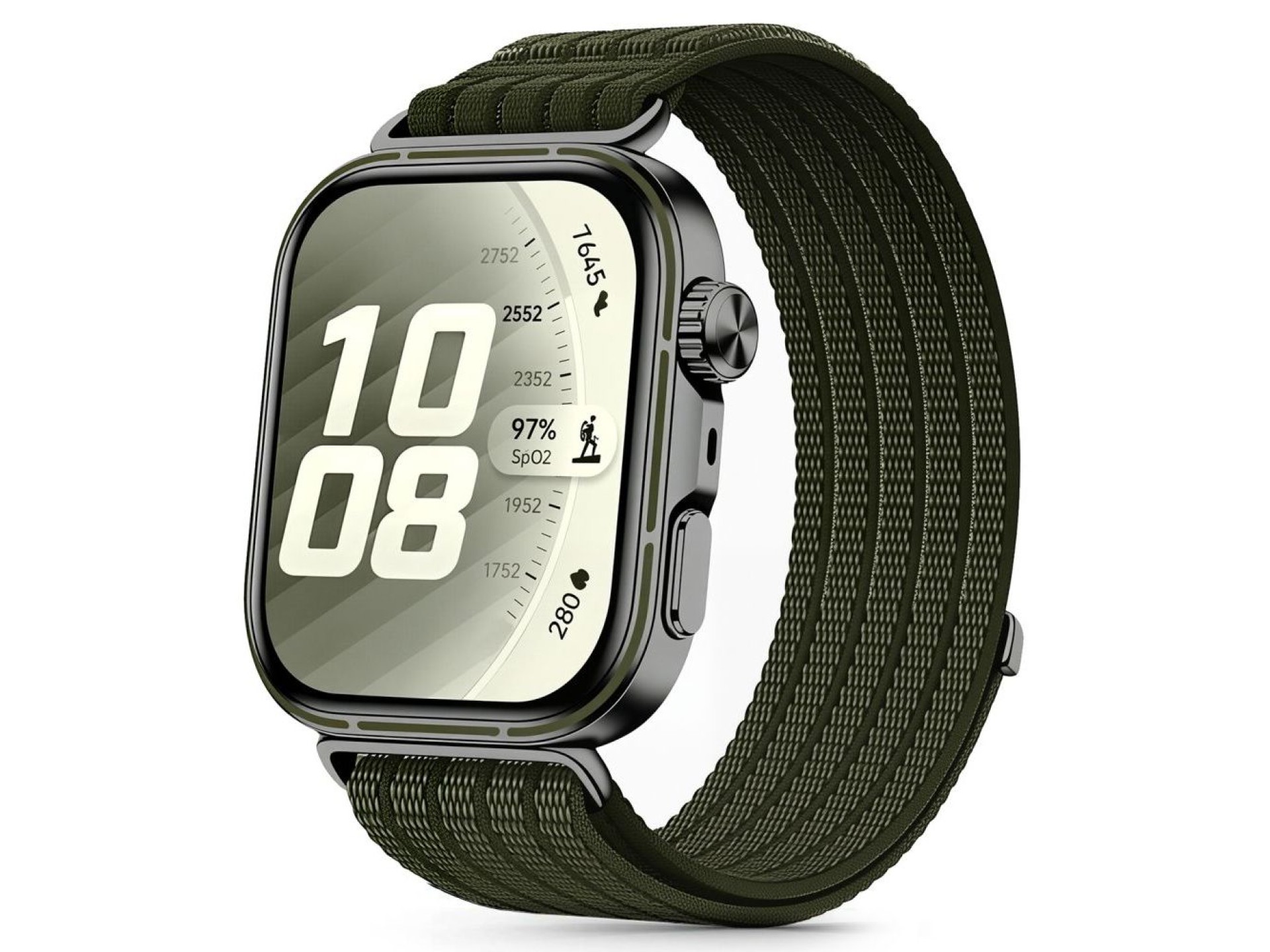Correa de nailon Tech-Protect para Huawei Watch Fit 3 / 4 / 4 Pro / 5 / 5 Pro - Verde