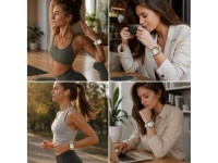 Tech-Protect Nylon Strap for Huawei Watch Fit 3 / 4 / 4 Pro / 5 / 5 Pro - White