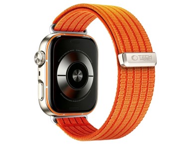 Pulseira de nylon Tech-Protect para Huawei Watch Fit 3 / 4 / 4 Pro / 5 / 5 Pro - Laranja