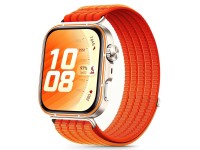 Pulseira de nylon Tech-Protect para Huawei Watch Fit 3 / 4 / 4 Pro / 5 / 5 Pro - Laranja