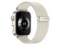 Tech-Protect Nylon Strap for Huawei Watch Fit 3 / 4 / 4 Pro / 5 / 5 Pro - White