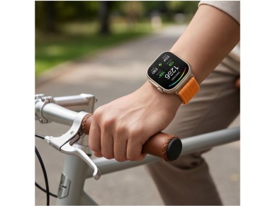 Pulseira de nylon Tech-Protect para Huawei Watch Fit 3 / 4 / 4 Pro / 5 / 5 Pro - Laranja