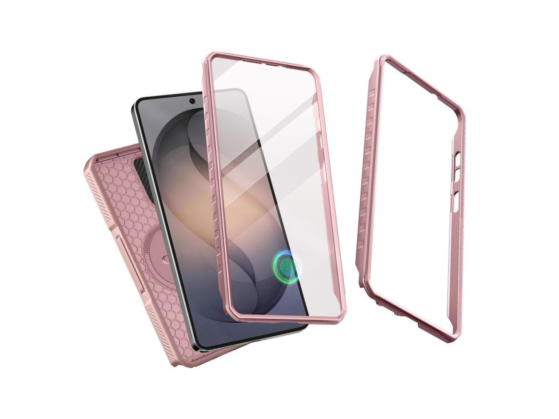 Capa Tech-Protect Kevlar MagSafe (2 unidades) para Samsung Galaxy S26 Ultra - Rosa