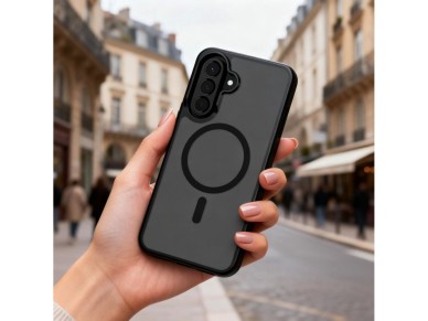 Capa Tech-Protect Magmat MagSafe para Samsung Galaxy A36 / A37 / A56 / A27 5G - Preto Fosco Capa Tech-Protect Magmat MagSafe para Samsung Galaxy A36 / A37 / A56 / A27 5G - Preto Fosco