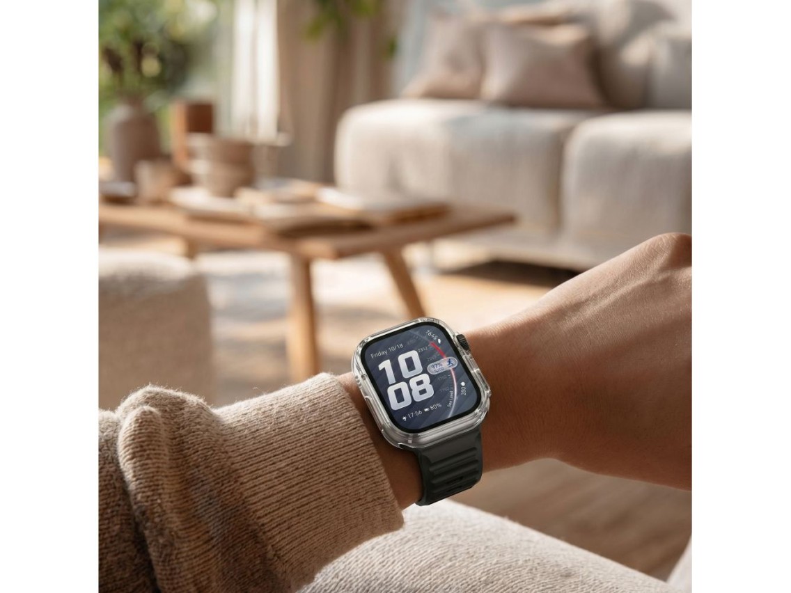 Capa protetora Tech-Protect para Huawei Watch Fit 5 Pro - Transparente