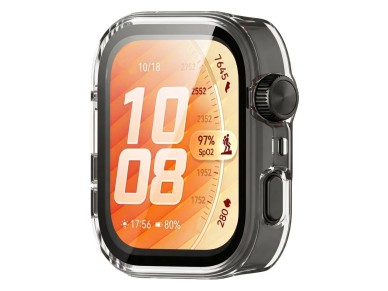 Tech-Protect Defense Case for Huawei Watch Fit 5 Pro - Transparent Tech-Protect Defense Case for Huawei Watch Fit 5 Pro - Transparent