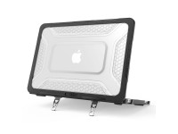 Capa Tech-Protect Kevlar Pro para MacBook Neo 13" 2026 - Preta e Transparente
