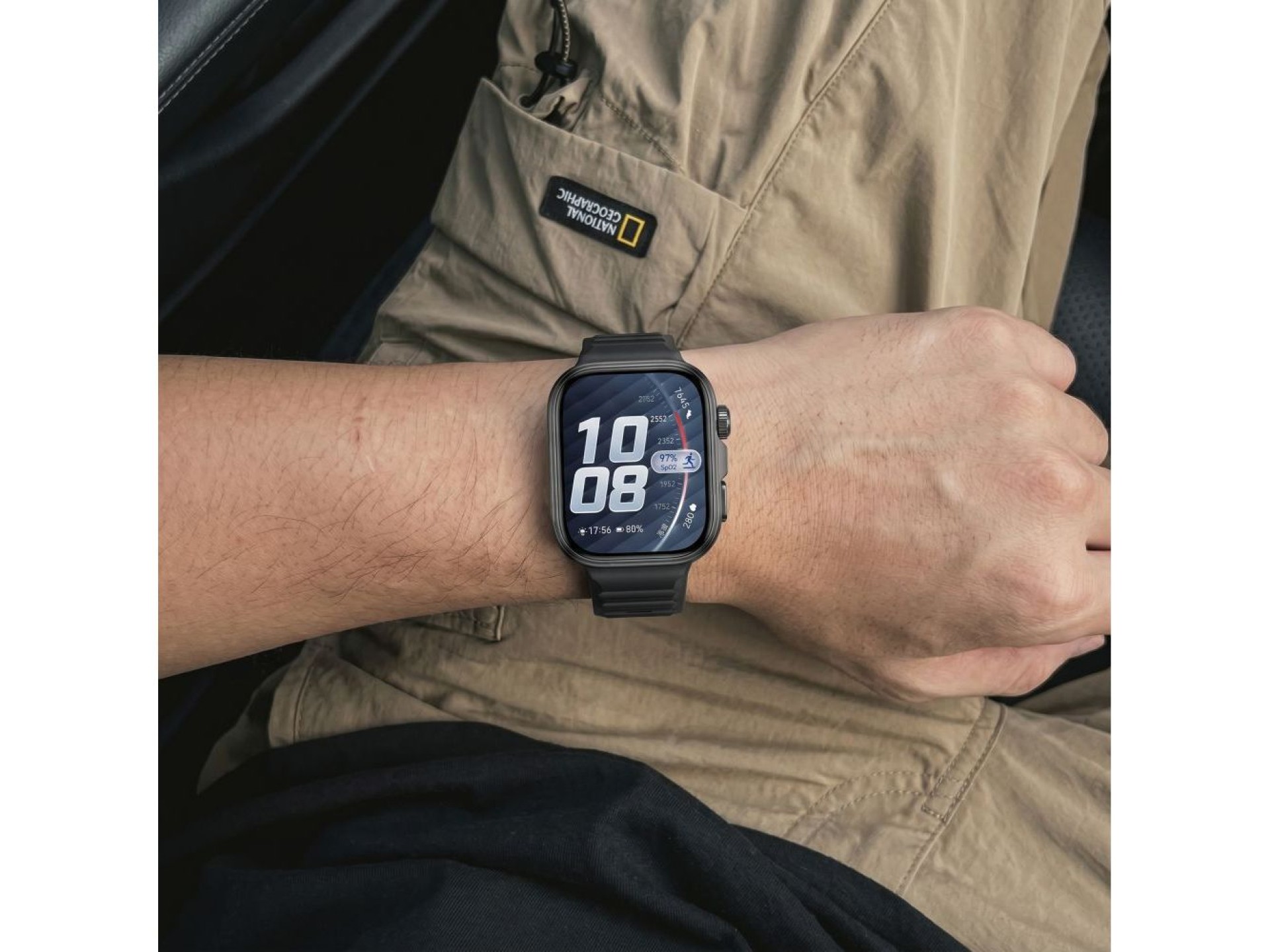 Tech-Protect Defense Case for Huawei Watch Fit 5 Pro - Black