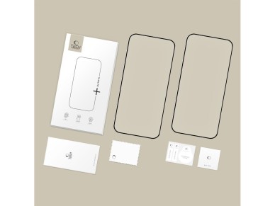 Tech-Protect Glass Fit+ 2-Pack Tempered Glass for Xiaomi 17T - Black
