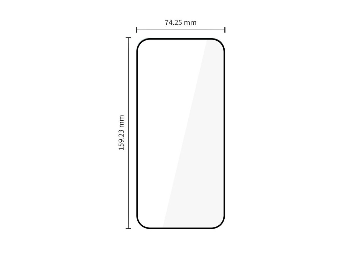 Tech-Protect Glass Fit+ 2-Pack Tempered Glass for Xiaomi 17T Pro - Black