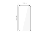 Tech-Protect Glass Fit+ 2-Pack Tempered Glass for Xiaomi 17T Pro - Black Tech-Protect Glass Fit+ 2-Pack Tempered Glass for Xiaomi 17T Pro - Black