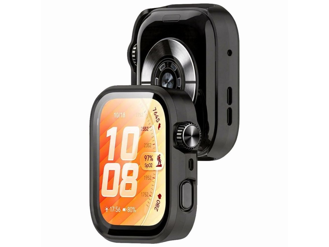 Capa protetora Tech-Protect para Huawei Watch Fit 5 Pro - Preta