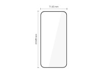 Protector de pantalla de vidrio templado Tech-Protect Glass Fit+ (paquete de 2) para Xiaomi 17T - Ne