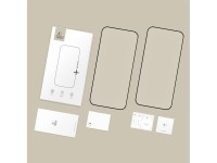 Protector de pantalla de vidrio templado Tech-Protect Glass Fit+ (paquete de 2) para Xiaomi 17T - Ne