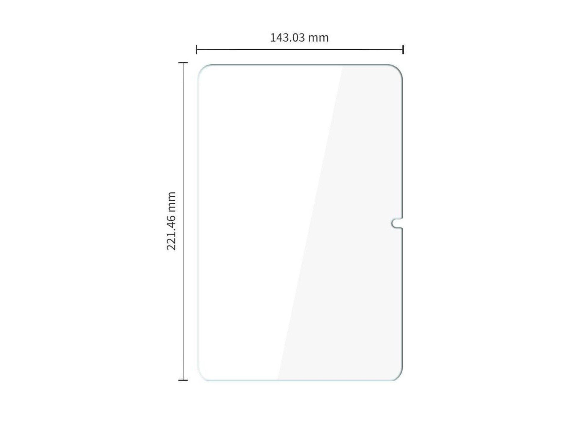 Protector de pantalla de vidrio templado Tech-Protect Glass Fit+ (paquete de 2) para Xiaomi Redmi Pa