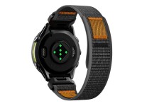 Cinta Spigen Athlex Air para Garmin QuickFit 22mm - Preta e Laranja