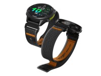 Spigen Athlex Air Strap for Garmin QuickFit 22mm - Black and Orange