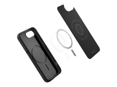 Capa Spigen Liquid Air Mag MagSafe para iPhone 16e / 17e - Preto Fosco