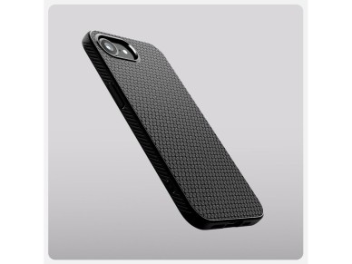 Capa Spigen Liquid Air Mag MagSafe para iPhone 16e / 17e - Preto Fosco