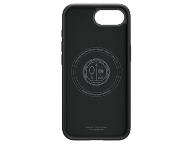 Capa Spigen Liquid Air Mag MagSafe para iPhone 16e / 17e - Preto Fosco
