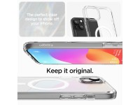 Capa Spigen Ultra Hybrid Mag com MagSafe para iPhone 15 - Branca Capa Spigen Ultra Hybrid Mag com MagSafe para iPhone 15 - Branca