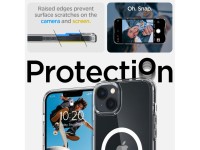 Capa Spigen Ultra Hybrid Mag com MagSafe para iPhone 14 - Transparente/Branca