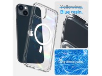 Capa Spigen Ultra Hybrid Mag com MagSafe para iPhone 14 - Transparente/Branca