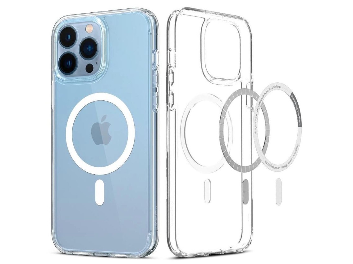 Spigen Ultra Hybrid Mag Case with MagSafe for iPhone 13 Pro - White