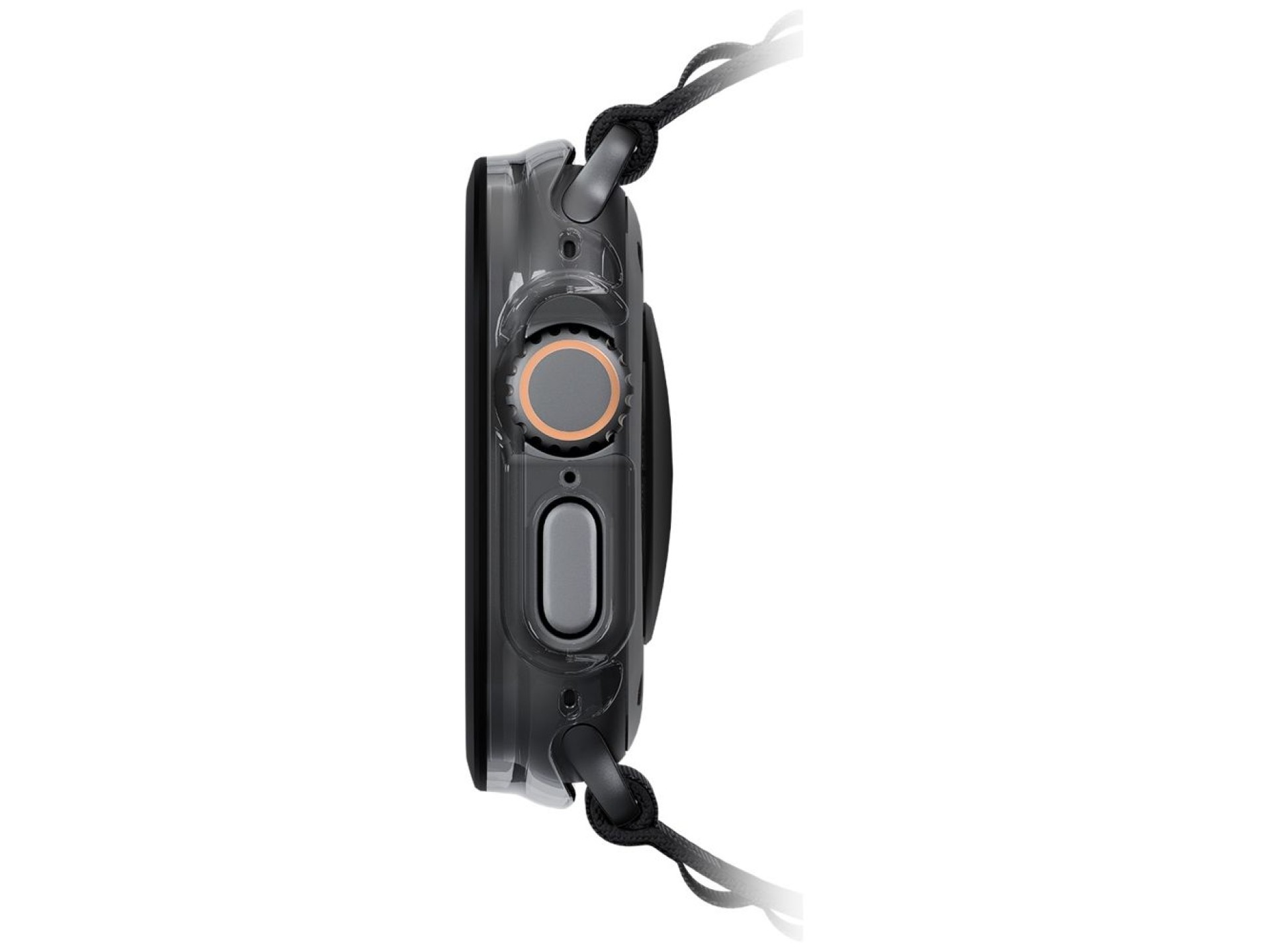 Funda de cristal templado Uniq Voute para Apple Watch Ultra de 49 mm - Negra