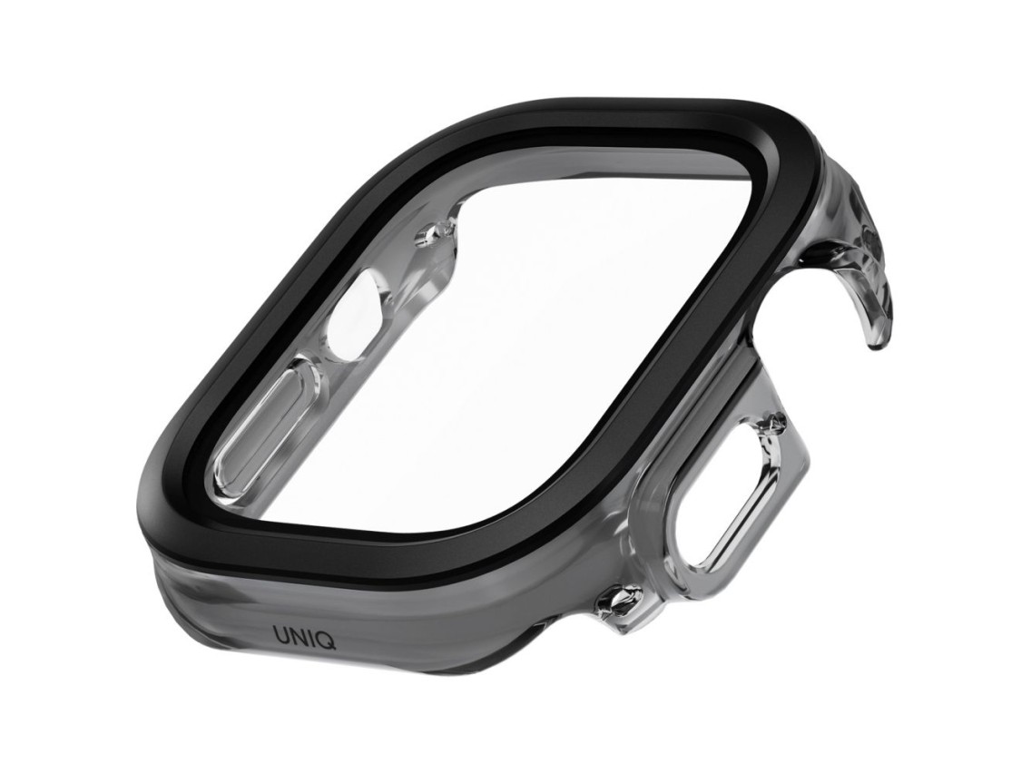 Capa de vidro temperado Uniq Voute para Apple Watch Ultra 49mm - Preta